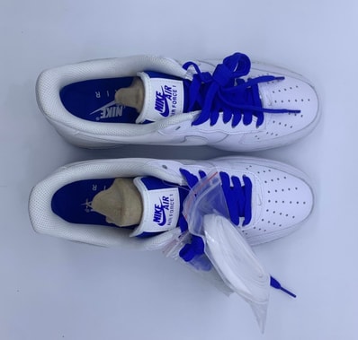 Uninterrupted × Nike Air Force 1 "White/Lapis Blue"