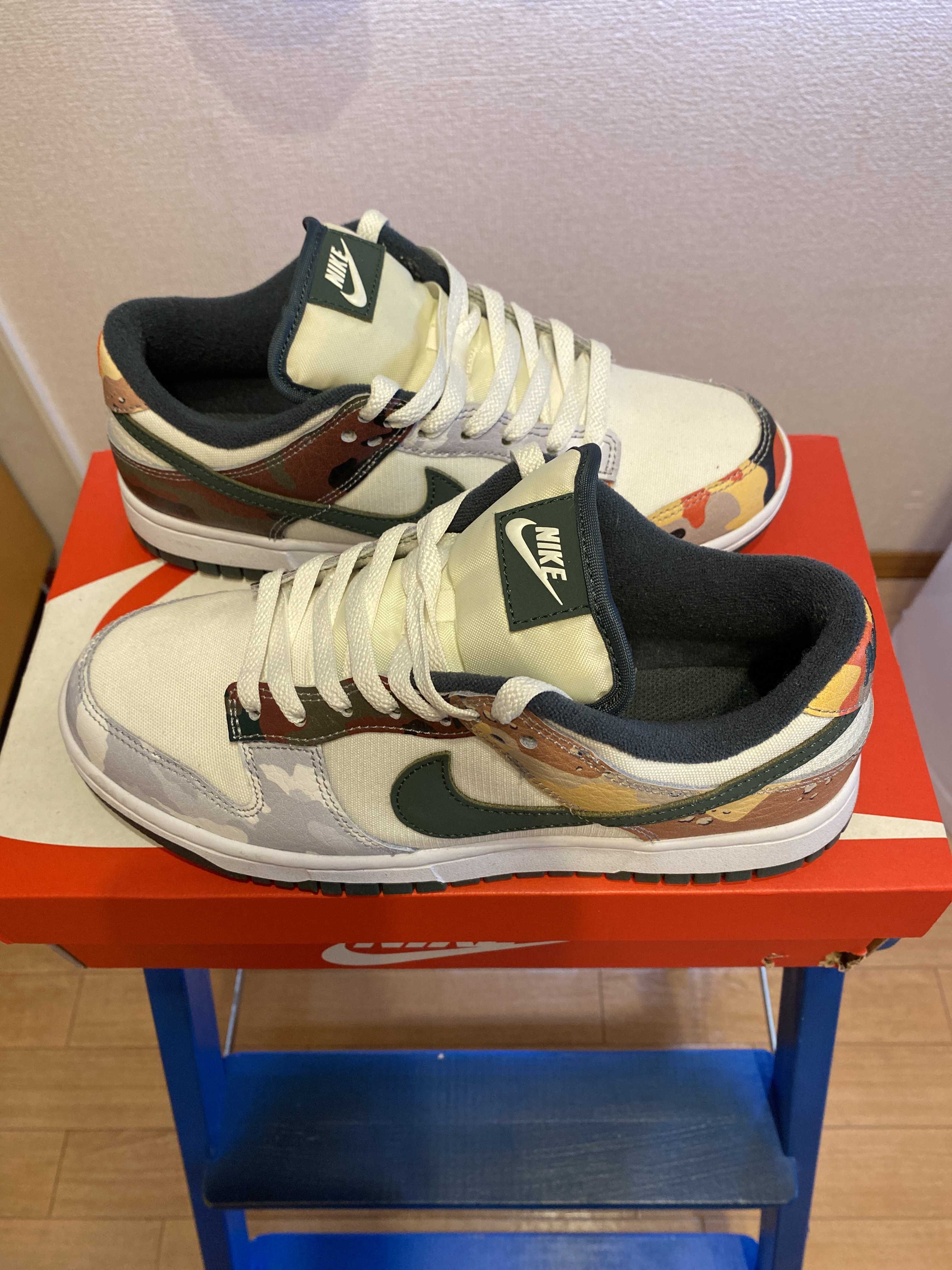 Nike Dunk Low "Sail Multi Camo"