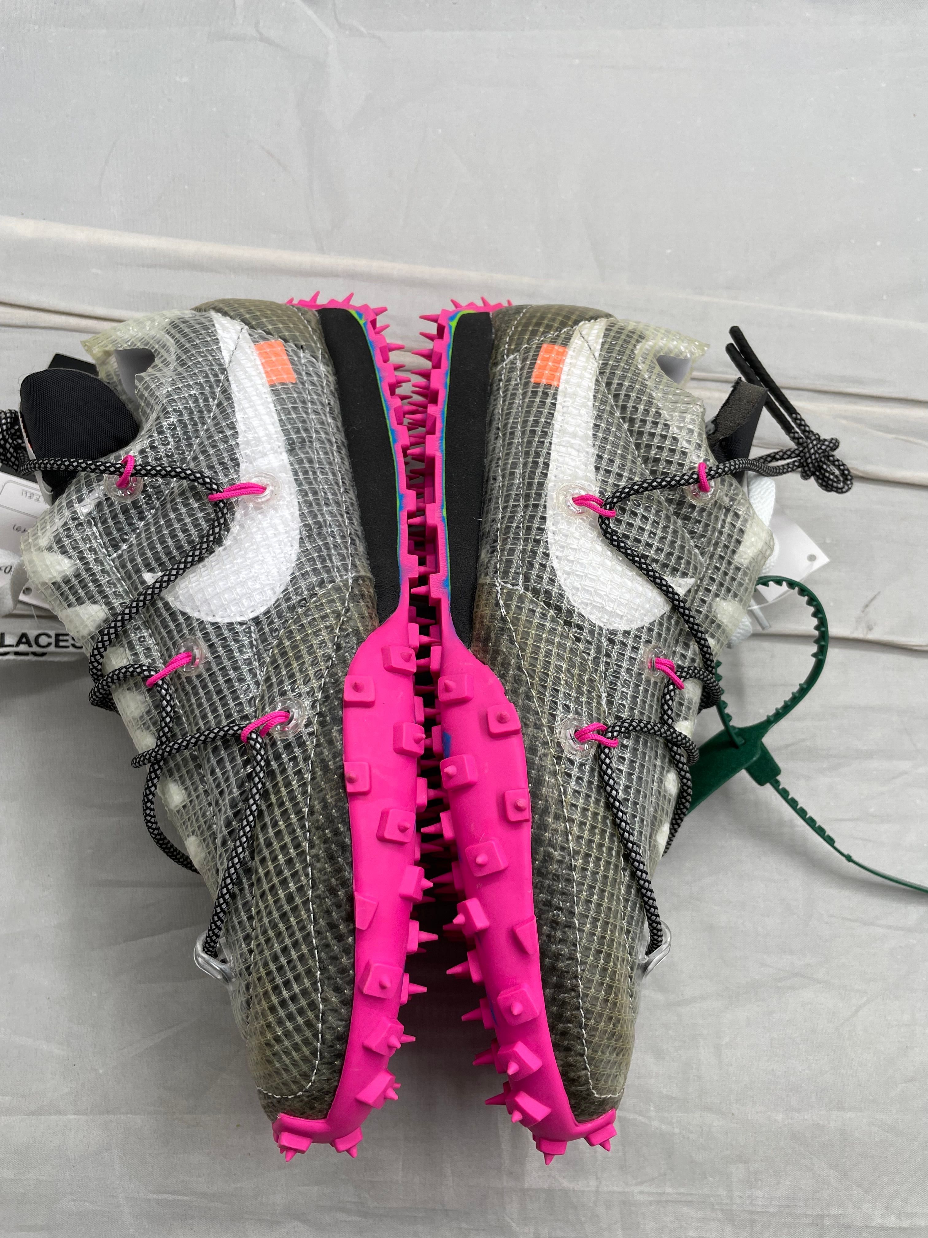 Off-White×Nike Women's Waffle Racer "Vivid Black"