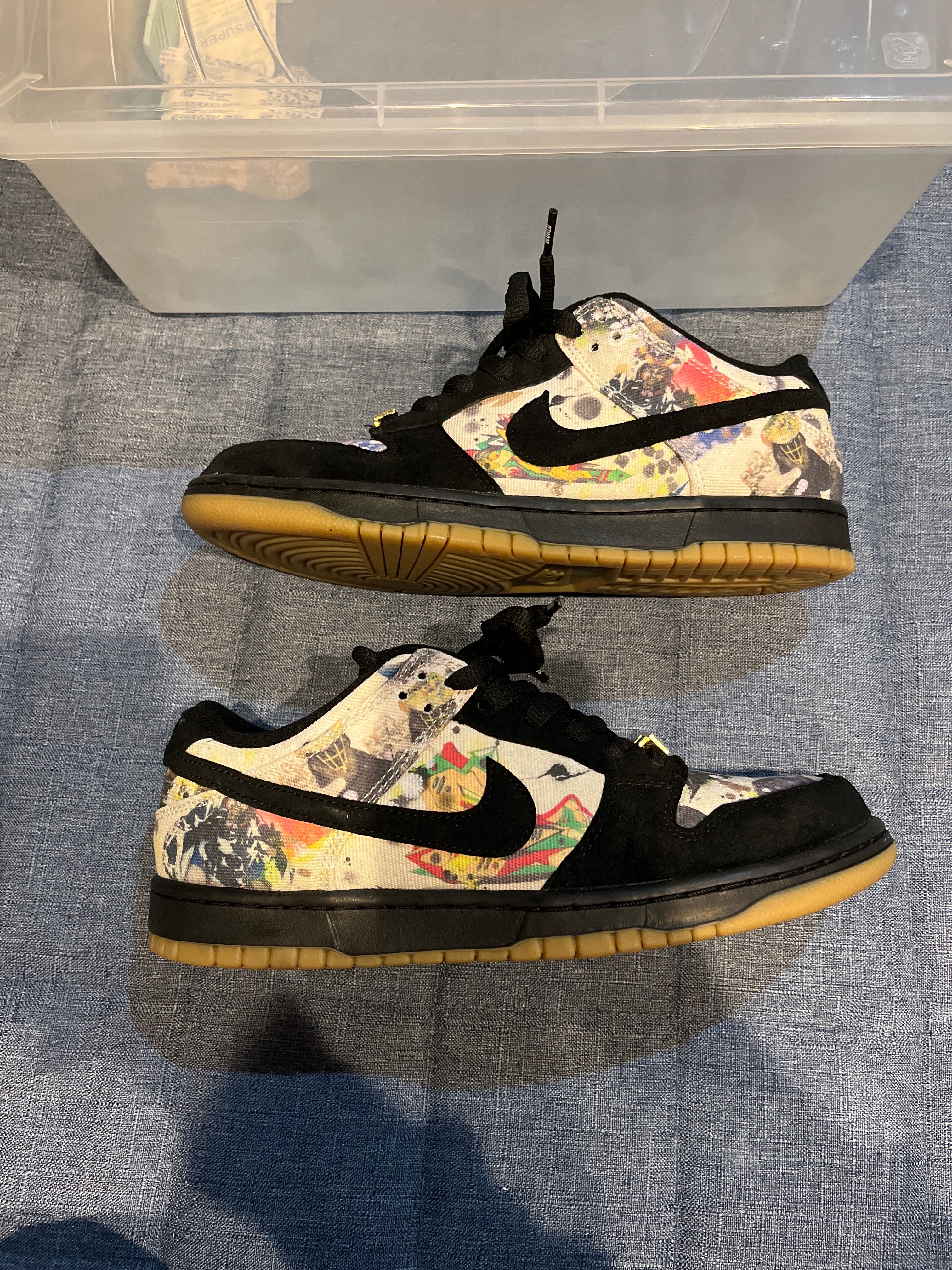 Supreme × Nike SB Dunk Low "Rammellzee"