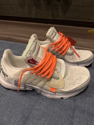 Off-White × Nike Air Presto "White/Black/Cone"
