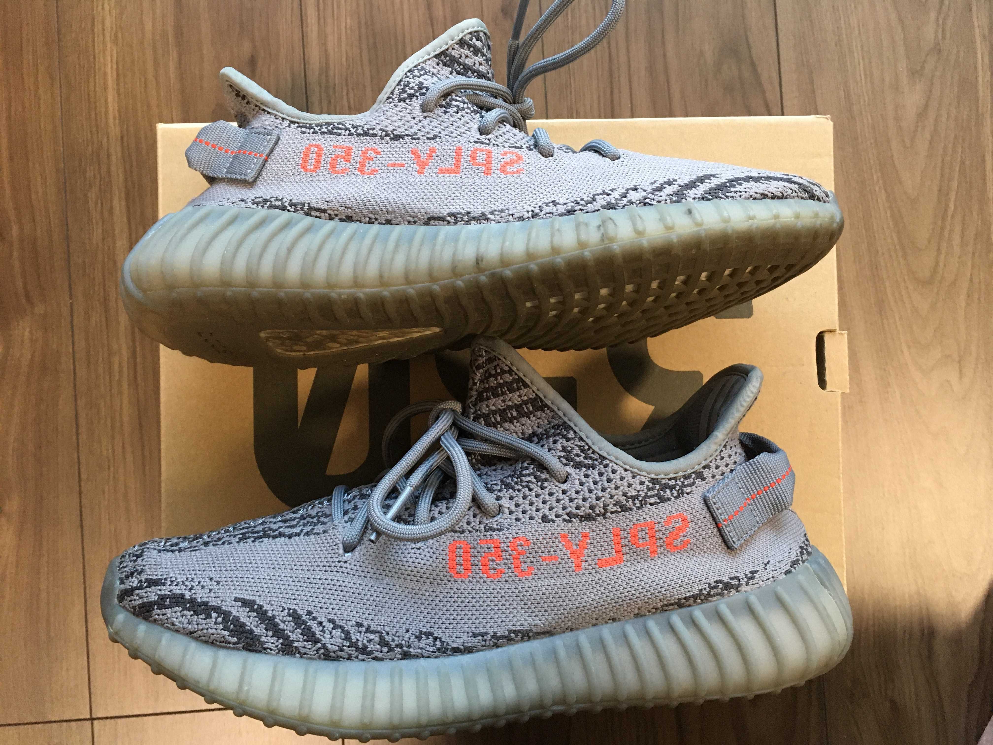 adidas Yeezy Boost 350 V2 "Grey/Bold Orange/DGH Solid Grey"