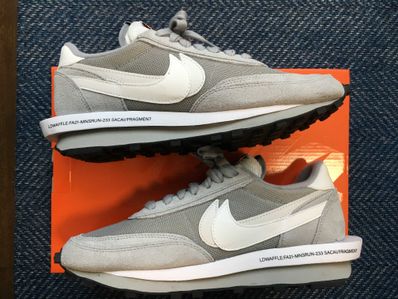 Fragment × sacai × Nike LD Waffle "Light Smoke Grey"