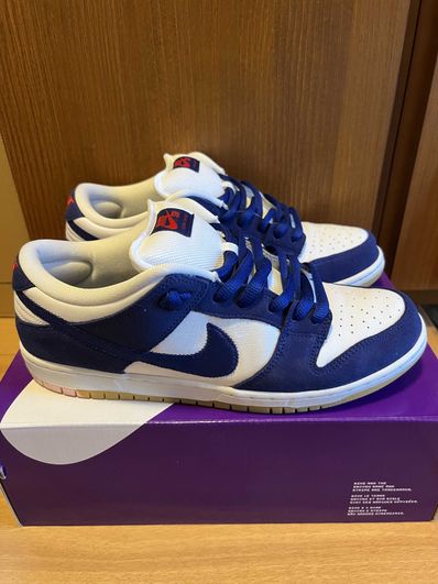 Nike SB Dunk Low "Los Angeles Dodgers/Deep Royal Blue"