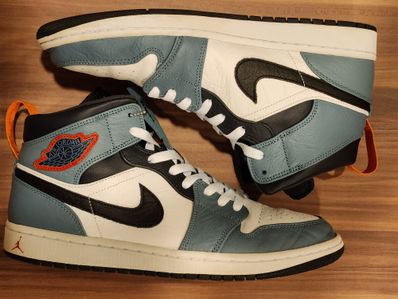 FACETASM × Nike Air Jordan 1 Mid "White/Navy"