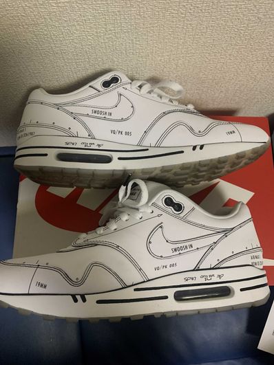 NIKE AIR MAX 1 "TINKER SCHEMATIC WHITE"