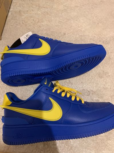 AMBUSH × Nike Air Force 1 Low "Game Royal and Vivid Sulfur"