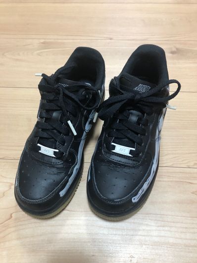 Nike Air Force 1 Low "Black Skeleton"