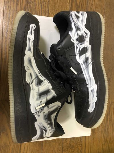 Nike Air Force 1 Low "Black Skeleton"