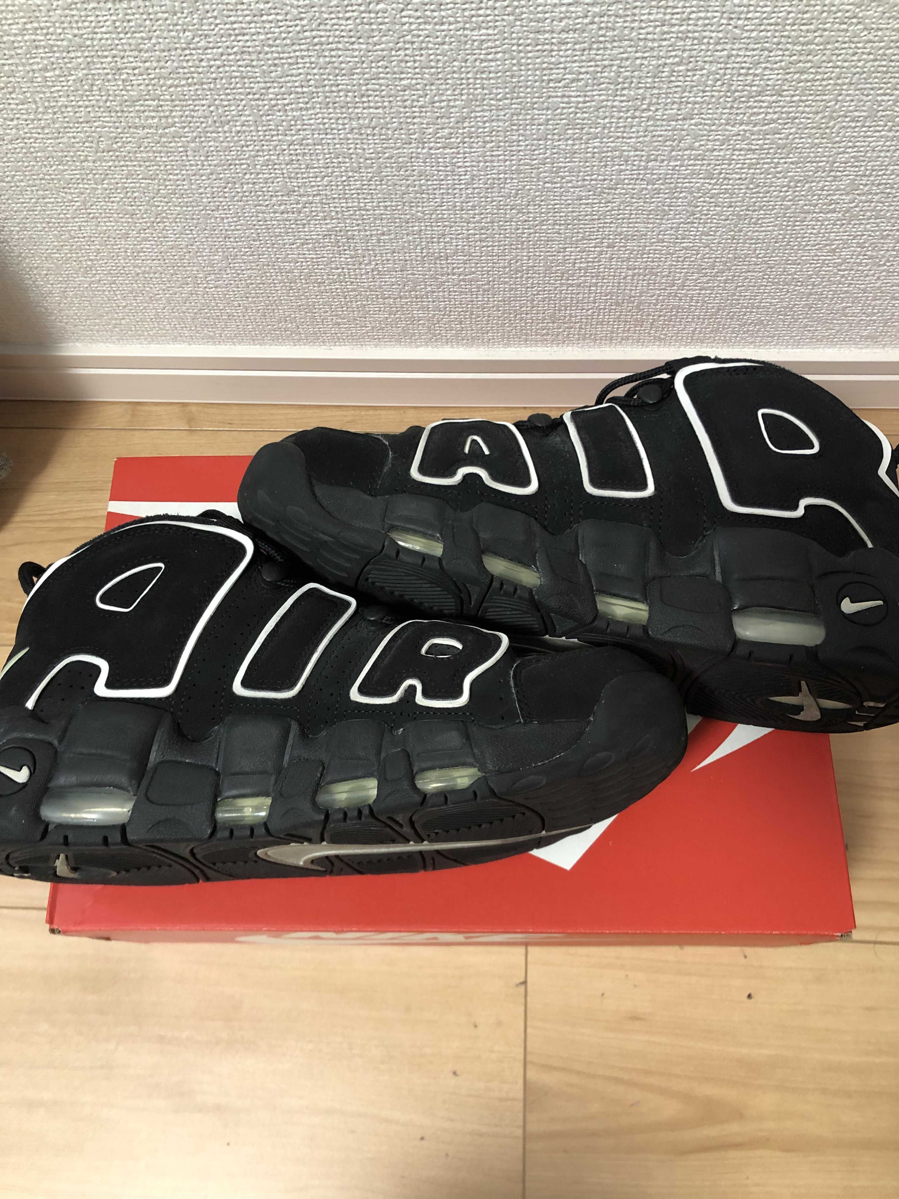NIKE AIR MORE UPTEMPO "BLACK/WHITE"(2016)