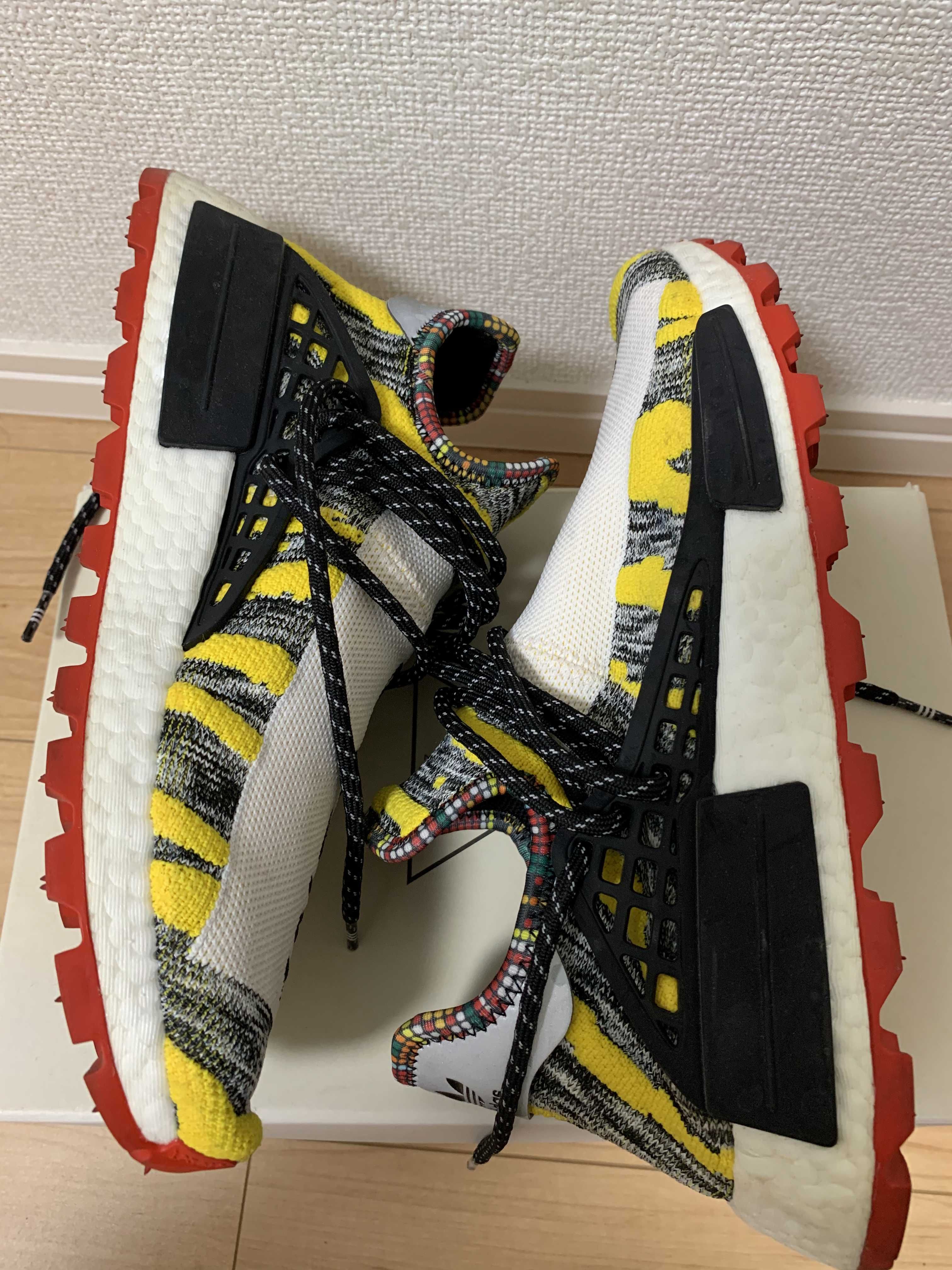 Pharrell Williams × adidas NMD Hu SOLAR PACK "RED"