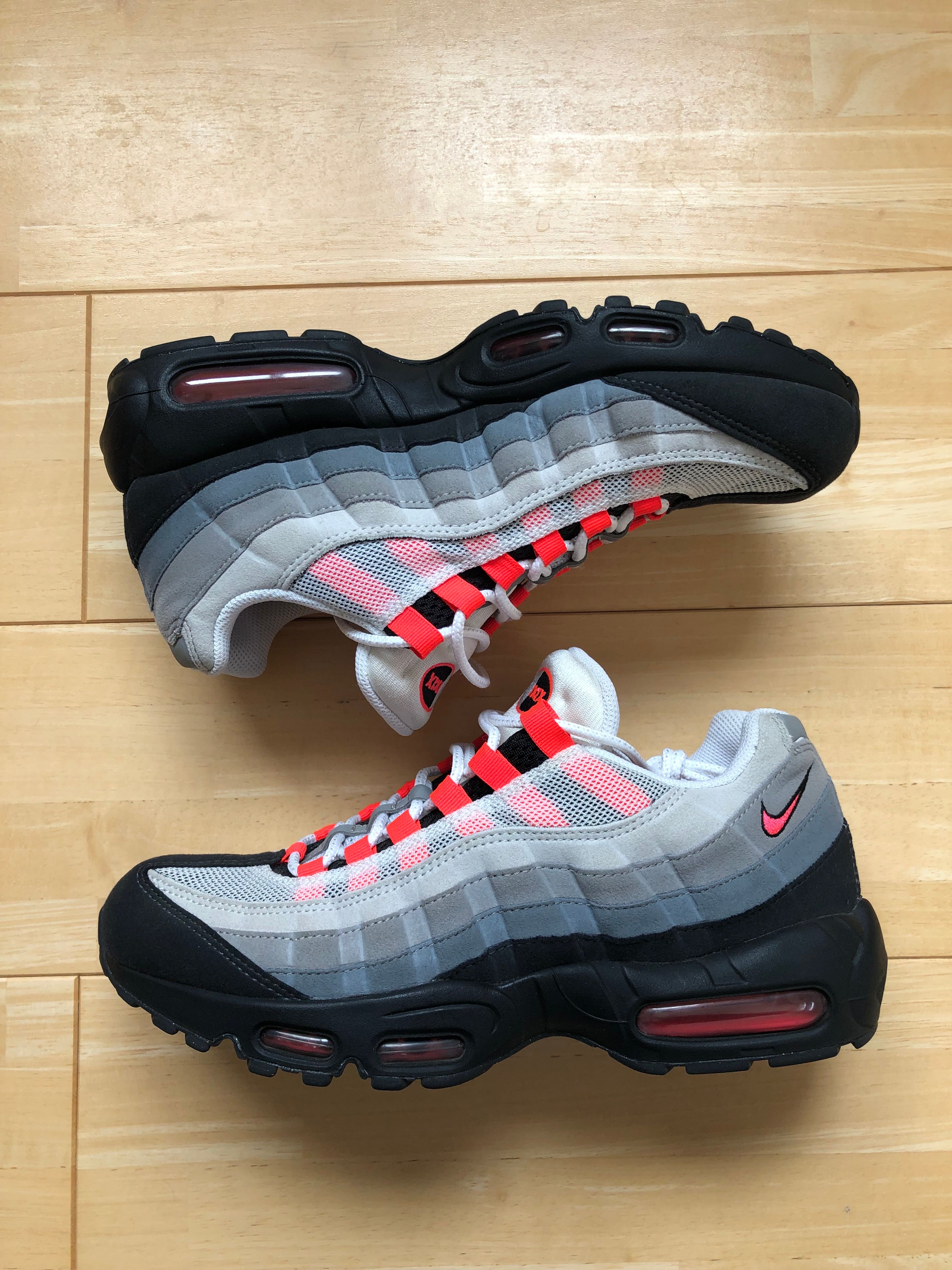 Nike Air Max 95 "White/Solar Red"