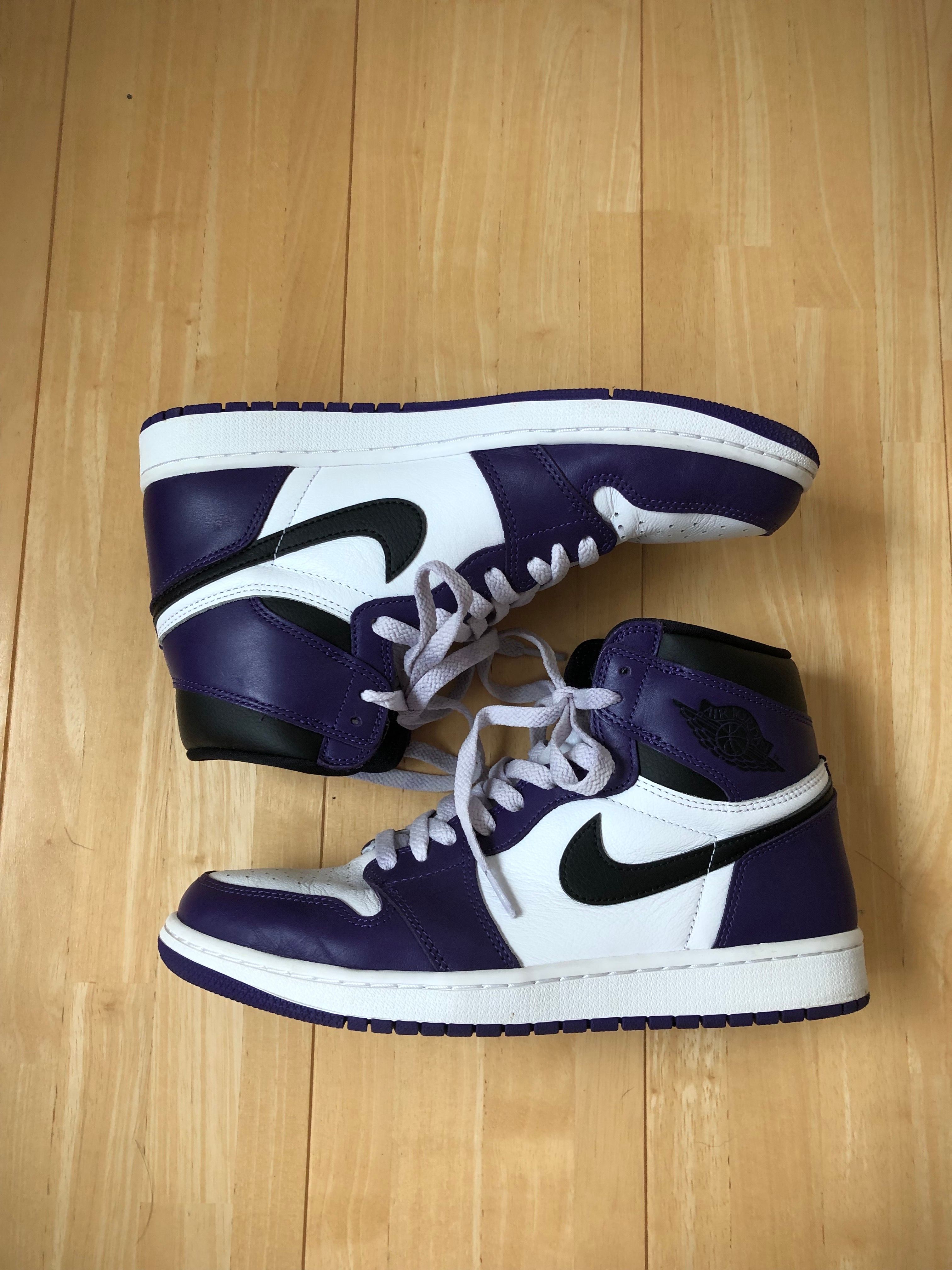 Nike Air Jordan 1 Retro High OG "Court Purple White/Black" (2020)   