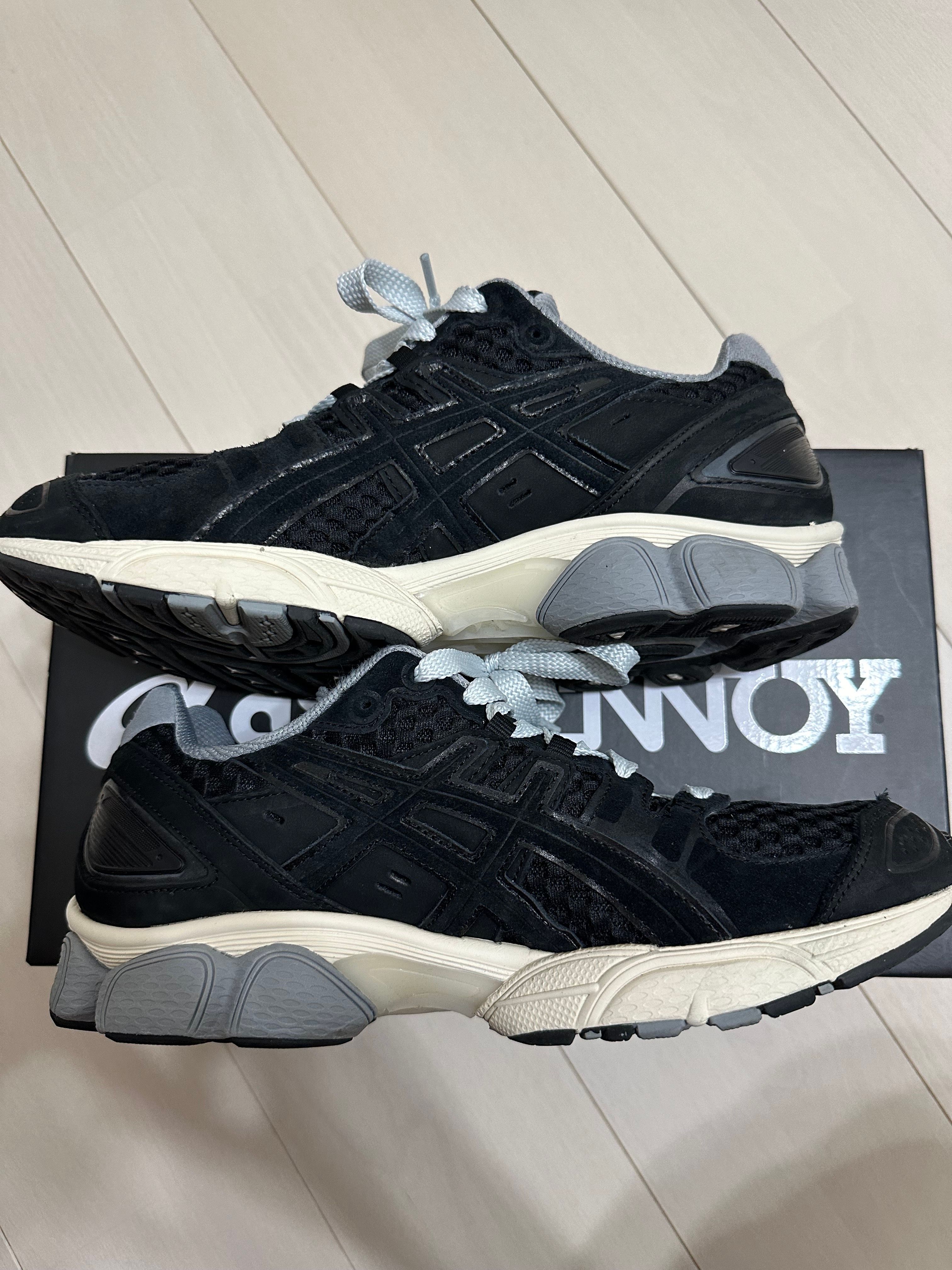 ENNOY × Asics Gel-Nimbus 9 "Black/Sheet Rock" (1201A986-002)