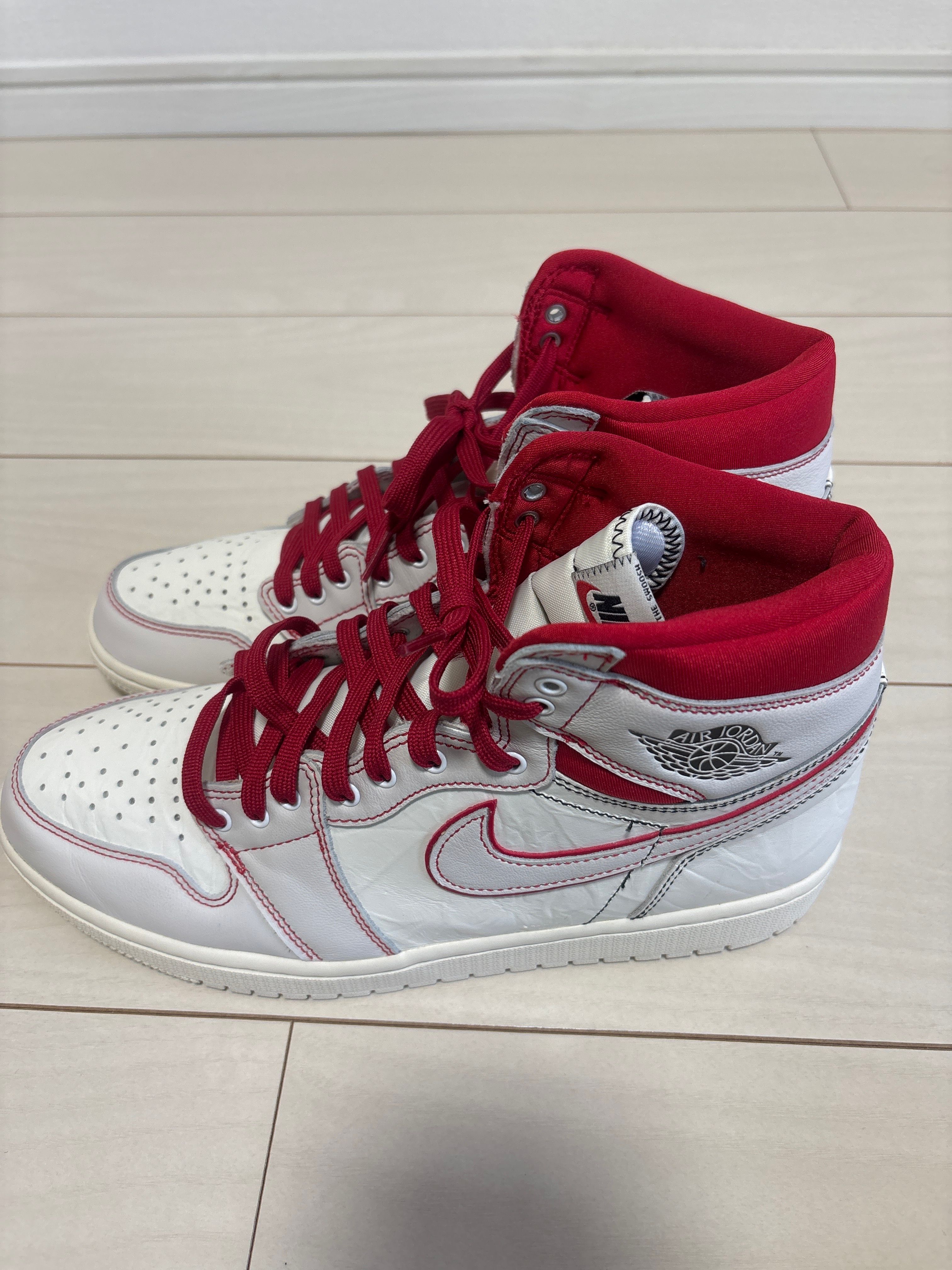 Nike Air Jordan 1 Retro High OG "Sail/University Red"     