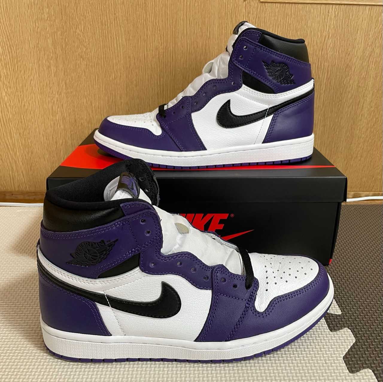 Nike Air Jordan 1 Retro High OG "Court Purple White/Black" (2020)
