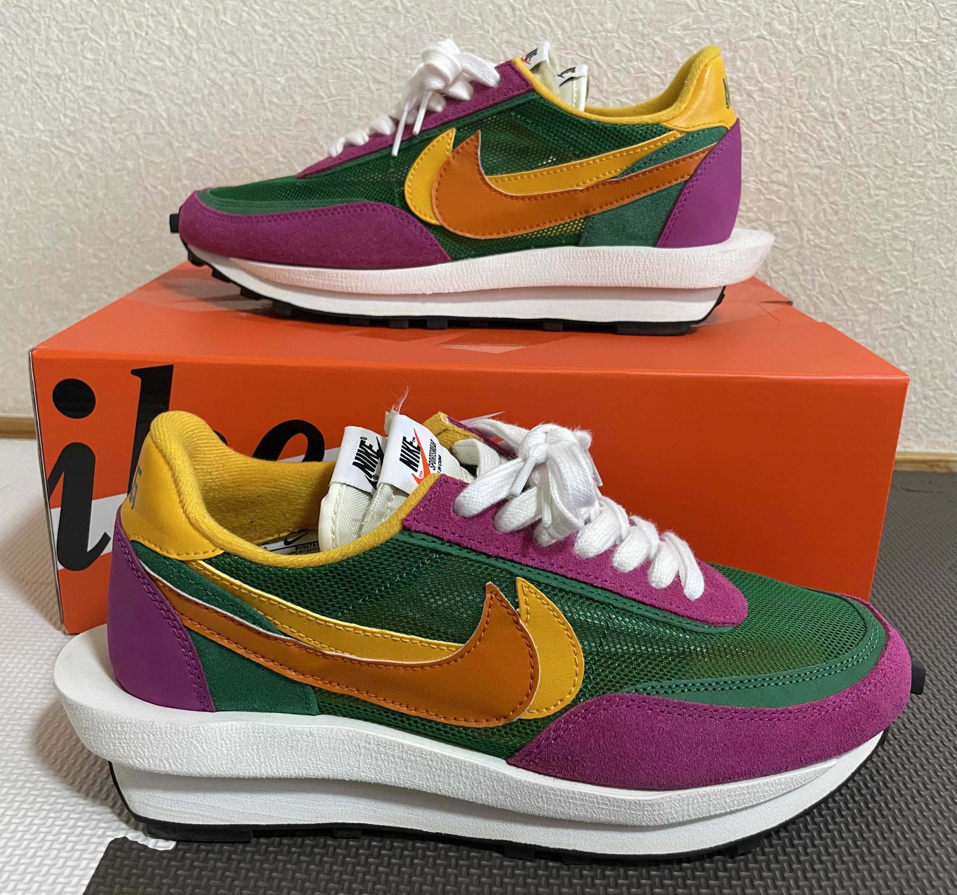 sacai × NIKE LDV WAFFLE "PINE GREEN"
