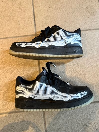 Nike Air Force 1 Low "Black Skeleton"