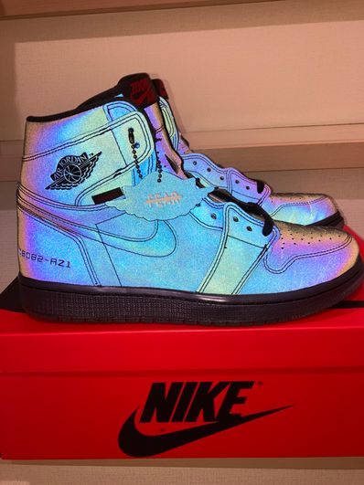 Nike Air Jordan 1 High Zoom Fearless "Multi Color/Varsity Red/Black"