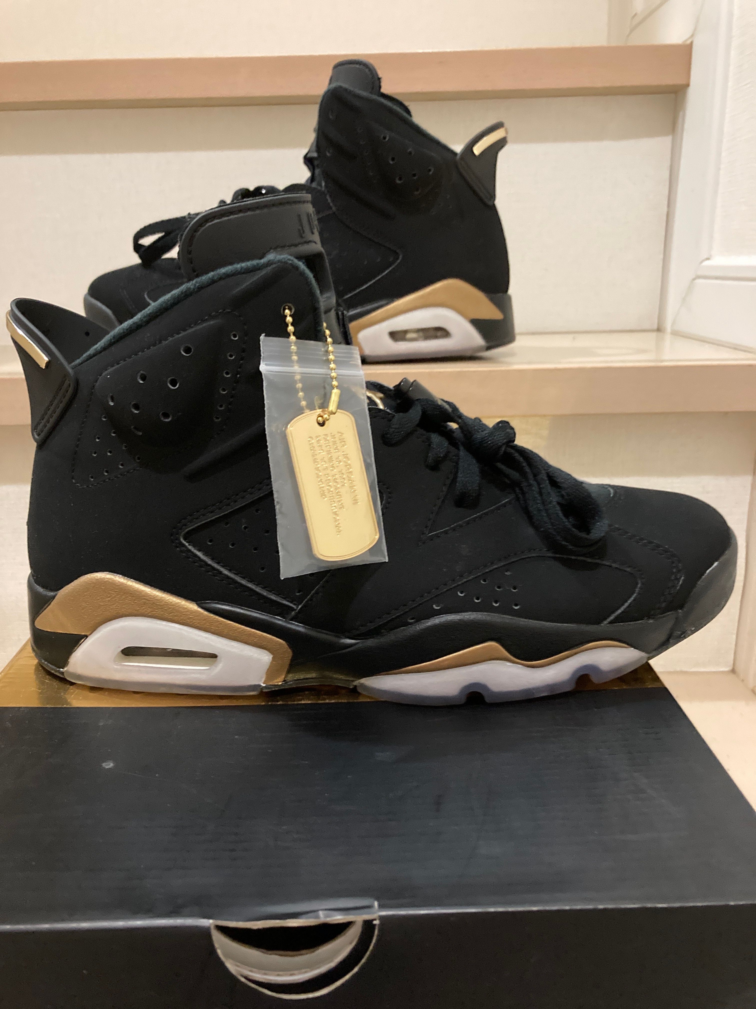 Nike Air Jordan 6 DMP "Black/Metallic Gold" (2020)