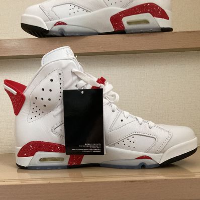 Nike Air Jordan 6 "White and University Red/Red Oreo"