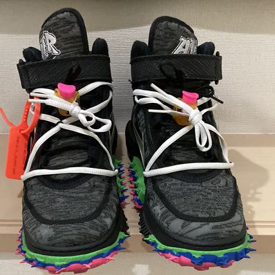 Off-White × Nike Air Force 1 Mid "Black"