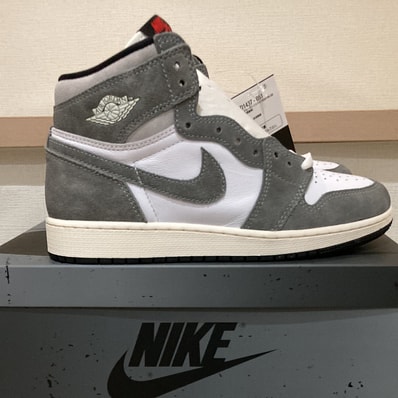 Nike GS Air Jordan 1 Retro High OG "Black and Smoke Grey"