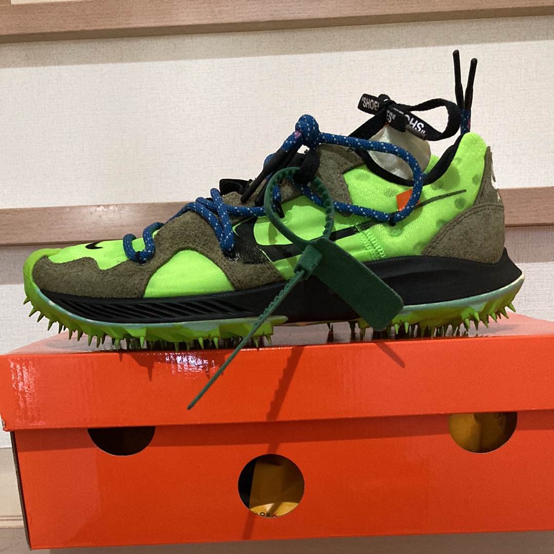 Off-White × Nike Women's Air Zoom Terra Kiger 5 "Green"