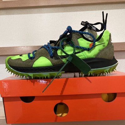Off-White × Nike Women's Air Zoom Terra Kiger 5 "Green"