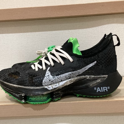 Off-White × Nike Air Zoom Tempo Next% Flyknit "Black"