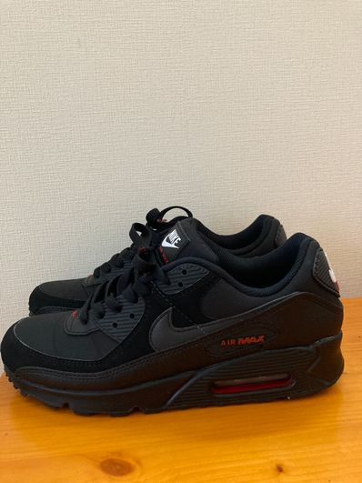 Nike air 2025 max red black