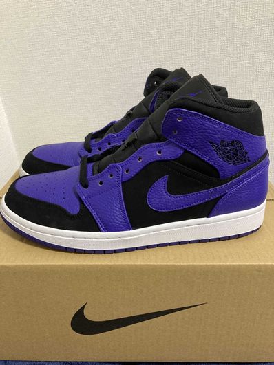 Nike Air Jordan 1 Mid "Black Dark Concord"