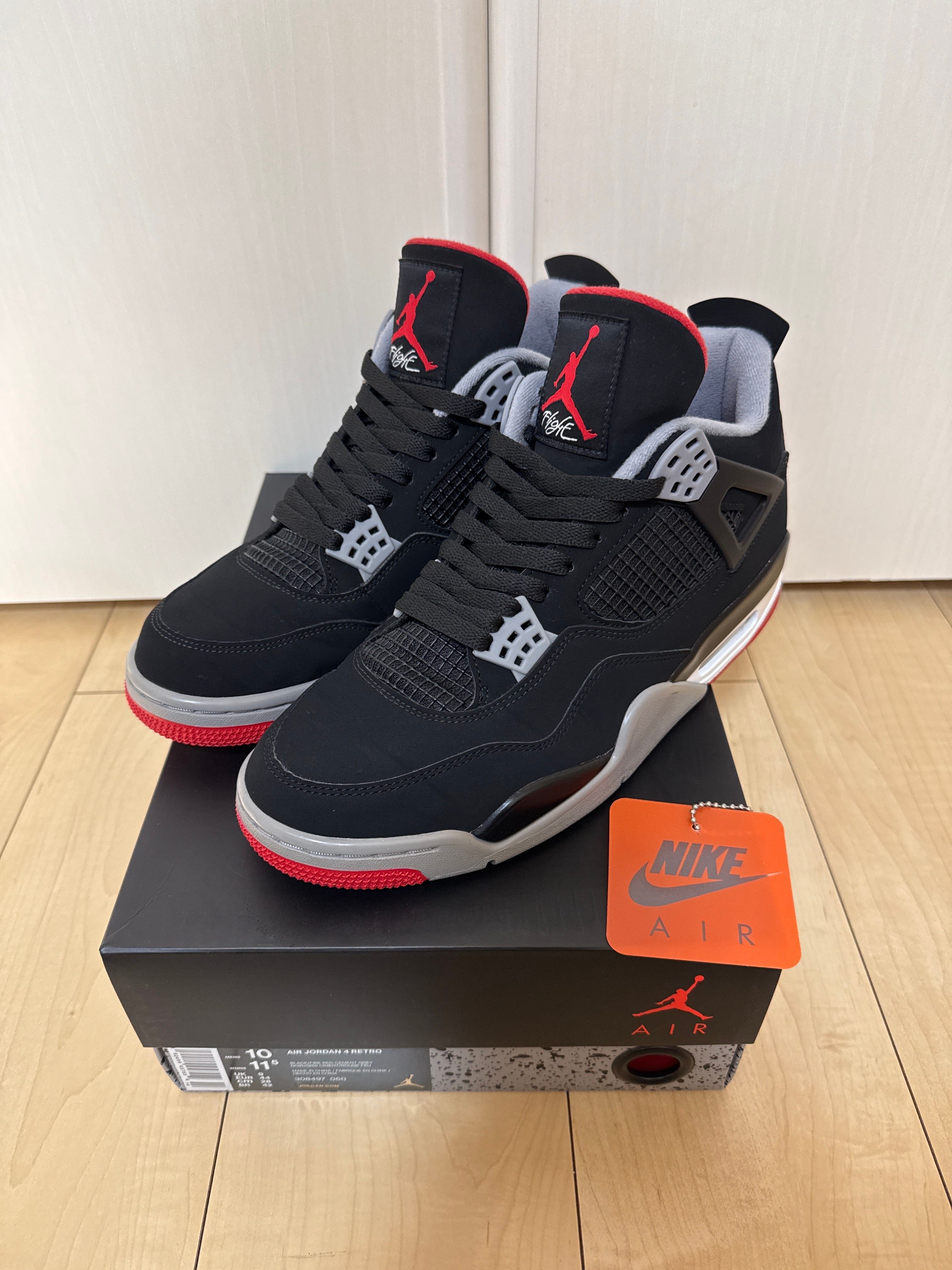 Nike Air Jordan 4 Retro "Bred" (2019)