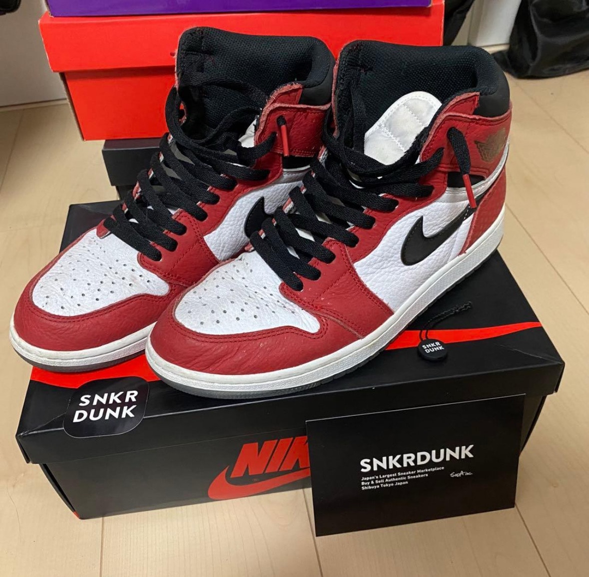 スパイダーマン × ナイキ エアジョーダン1 オリジンストーリー