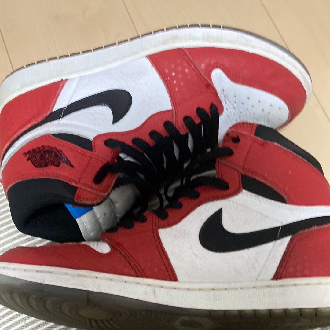 Spiderman × Nike Air Jordan 1 Origin Story "Gym Red/White/Photo Blue/Black"