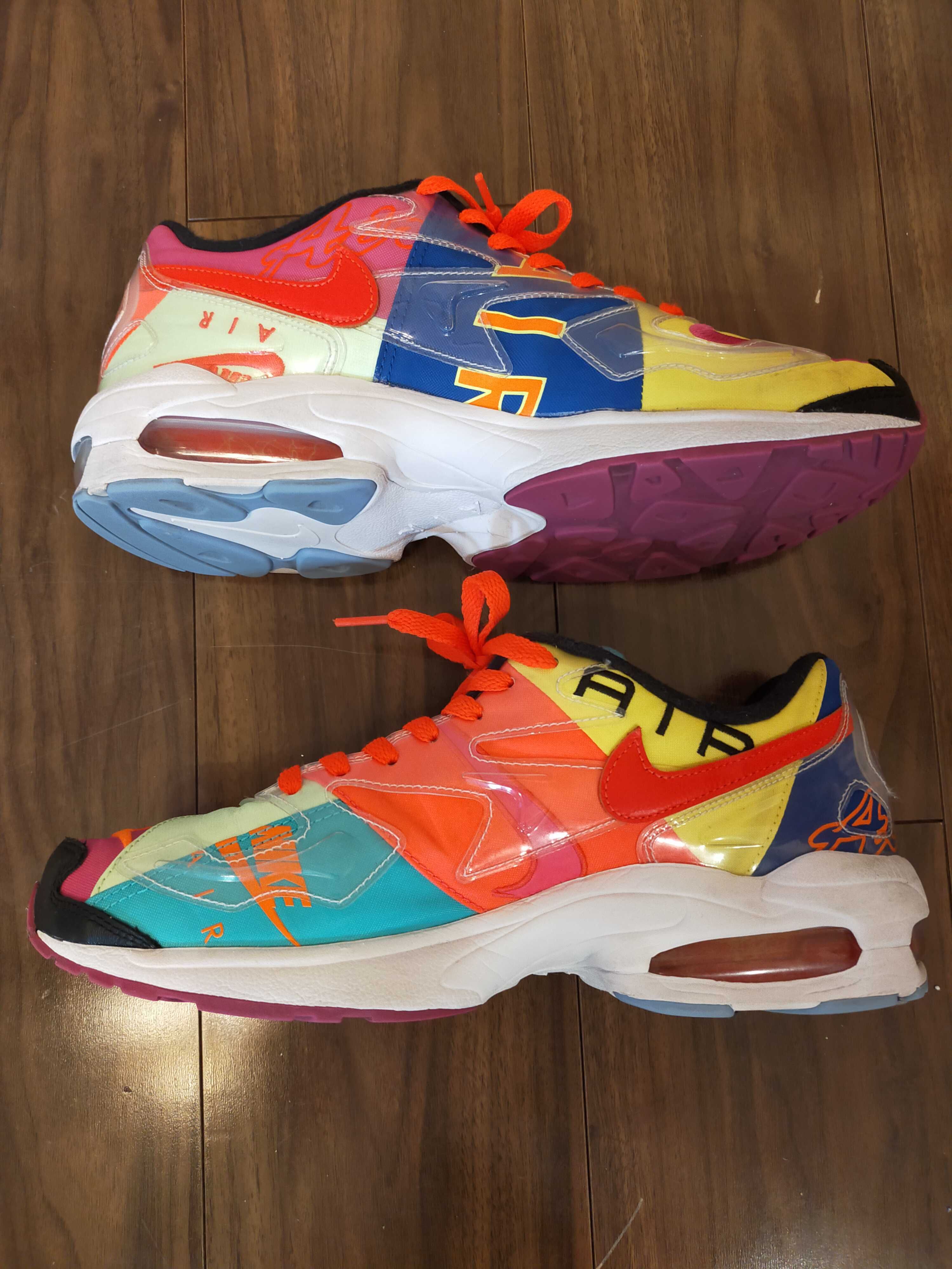 atmos × Nike Air Max 2 Light "Multi" (BV7406-001/CJ6200-001)