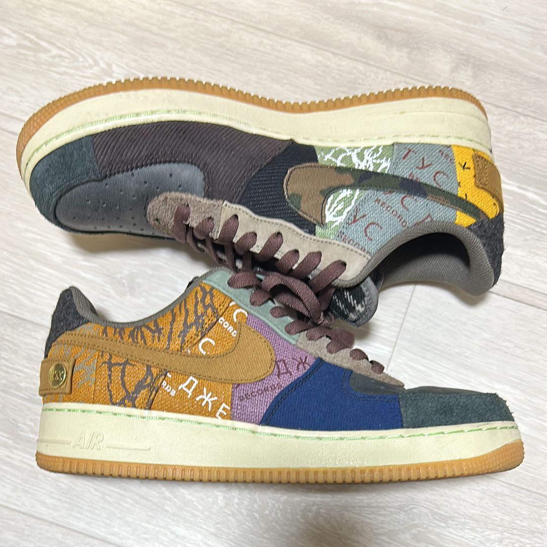 Travis Scott × Nike Air Force 1 Low Cactus Jack "Multi Color"