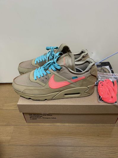 Off-White × Nike Air Max 90 "Desert Ore"