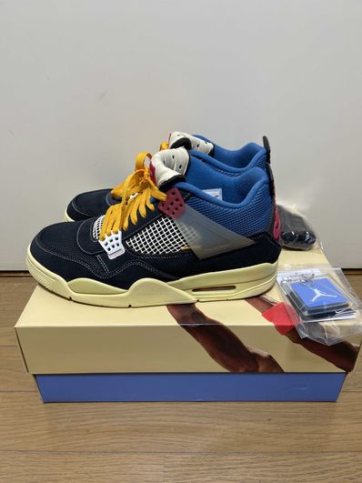 UNION × Nike Air Jordan 4 "Off Noir"