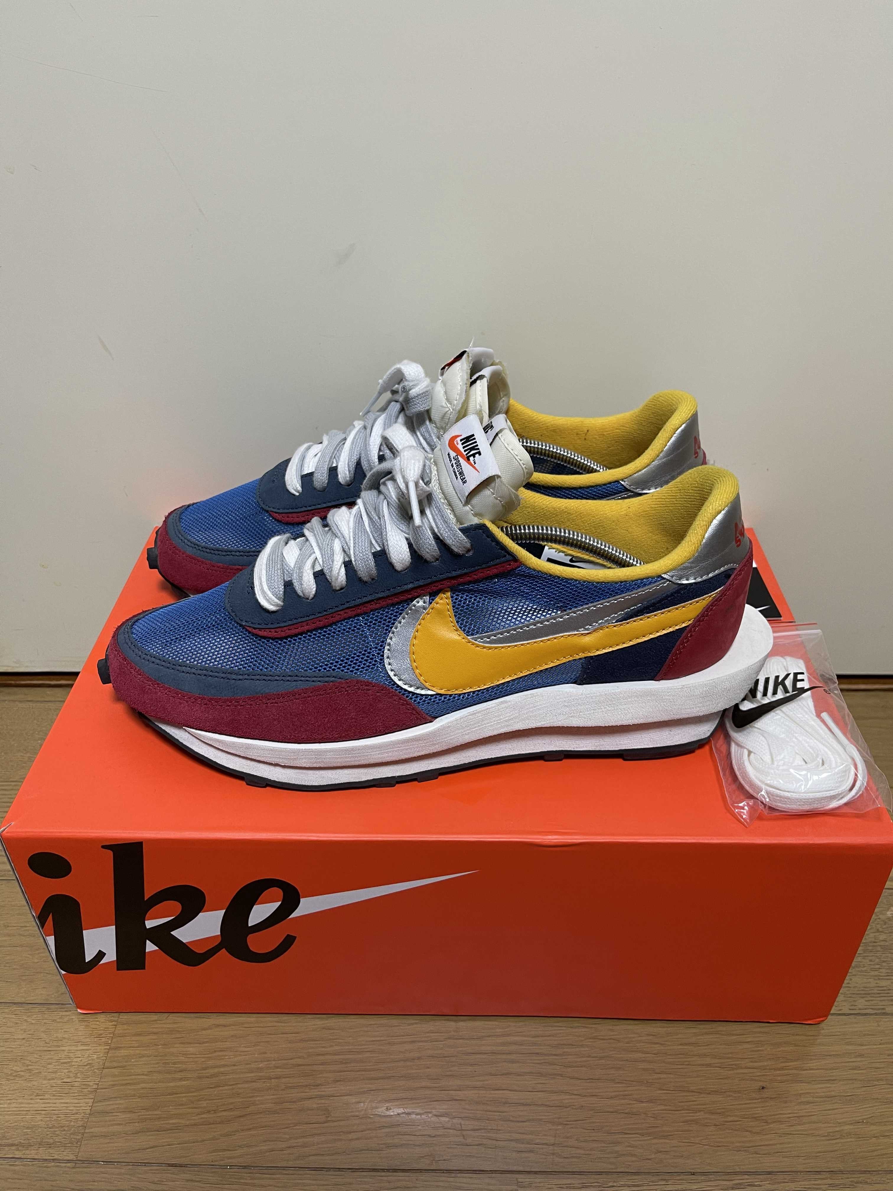 sacai × Nike LDV Waffle "Red/Blue"