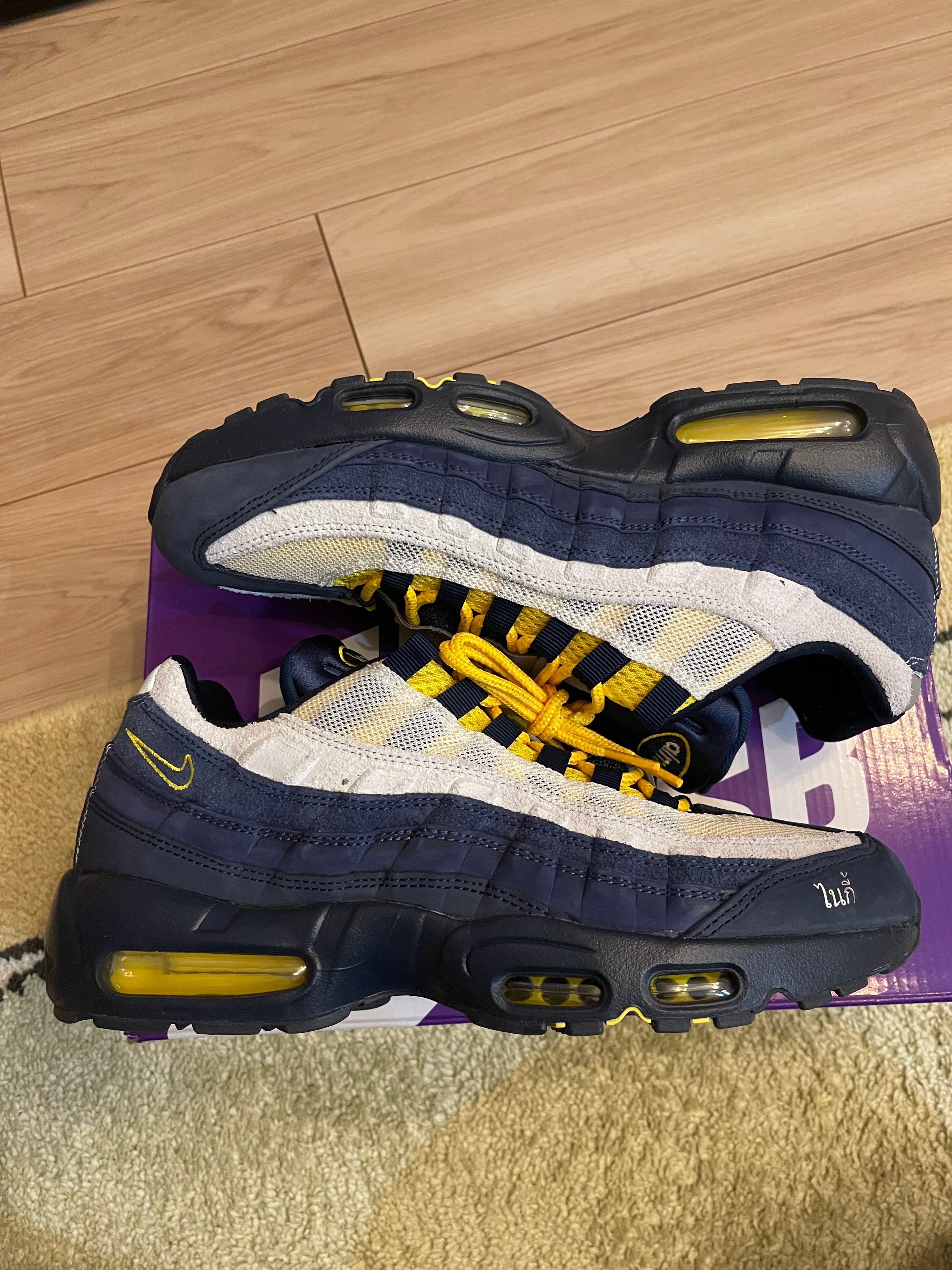 Eric Koston × Nike SB Air Max 95 "Obsidian and Speed Yellow"