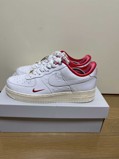 KITH × Nike Air Force 1 Low "White/Red"