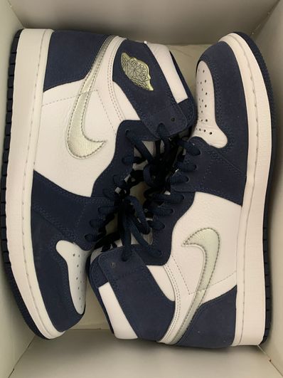 Nike Air Jordan 1 High OG CO.JP "White/Midnight Navy" (2020)(ブリーフケースなし)