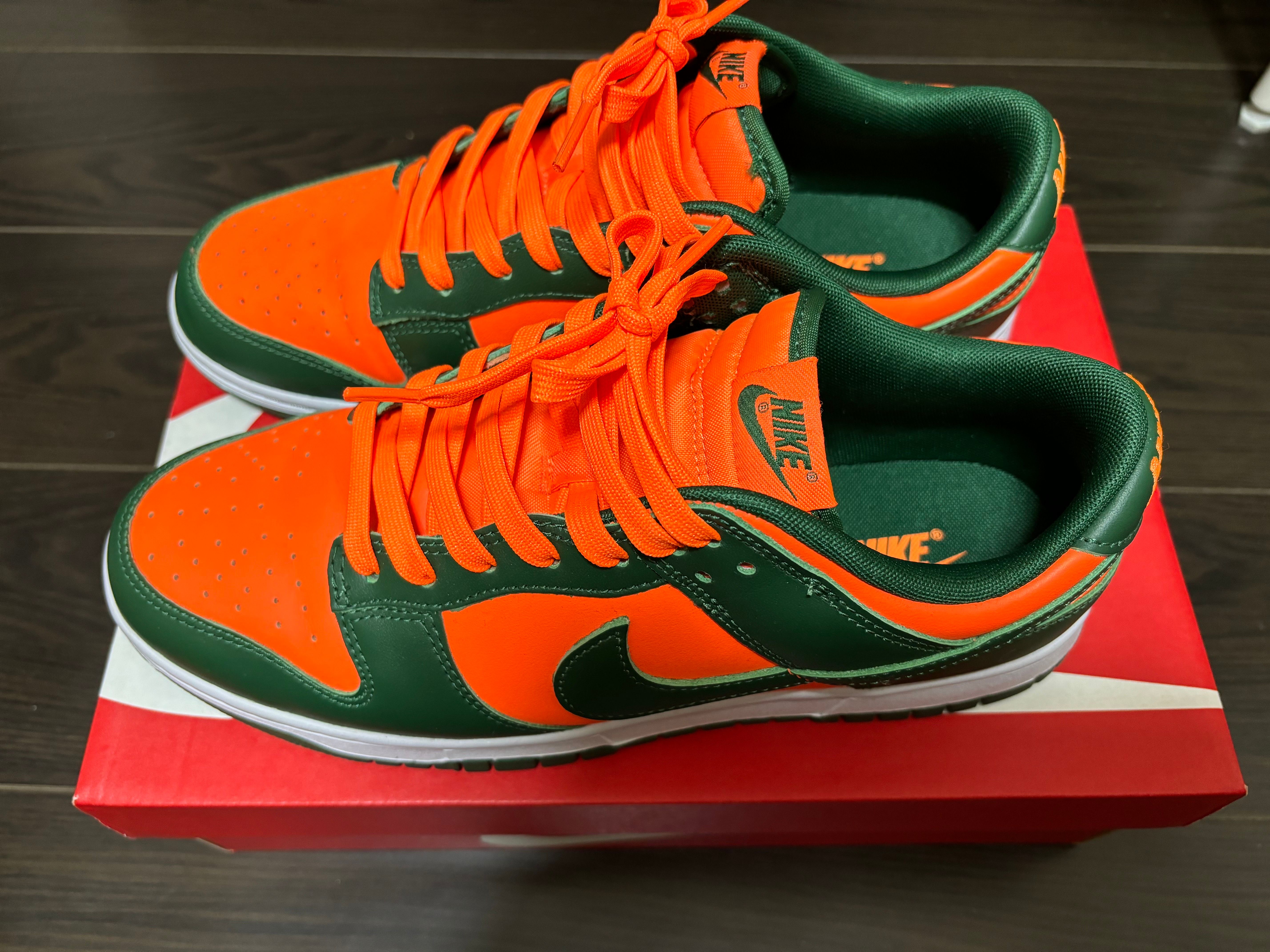 Nike Dunk Low Retro "Gorge Green and Total Orange"