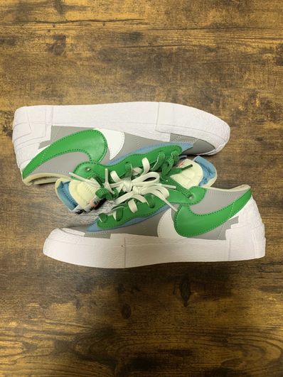 sacai × Nike Blazer Low "Classic Green"