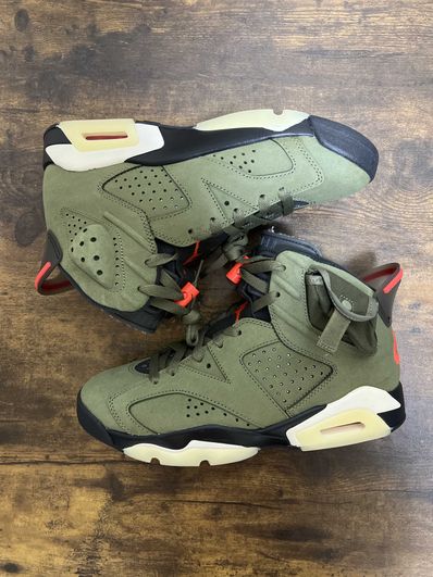 Travis Scott × Nike Air Jordan 6 Retro "Medium Olive"
