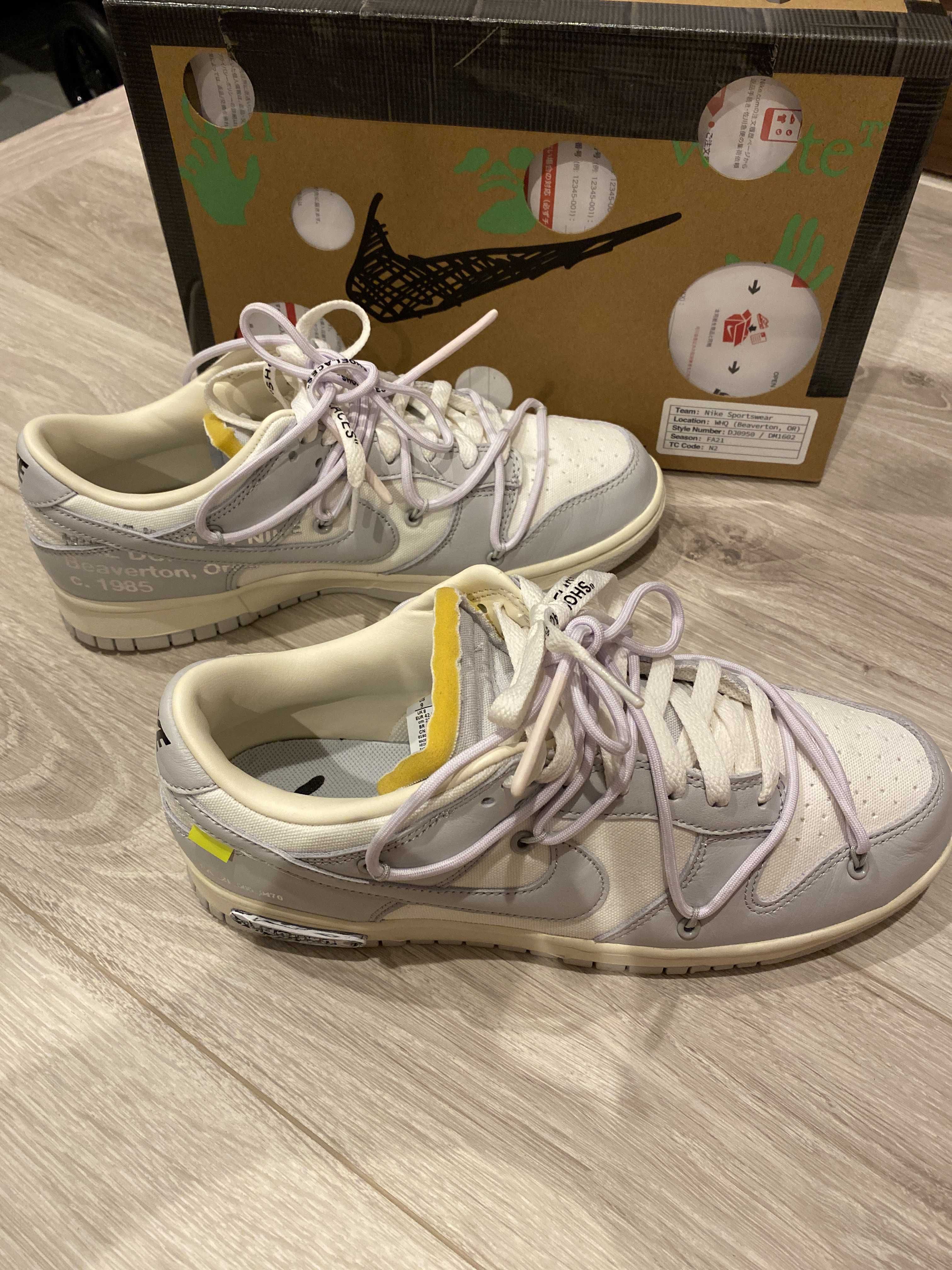 Off-White × Nike Dunk Low 1 of 50 "Lot.49"