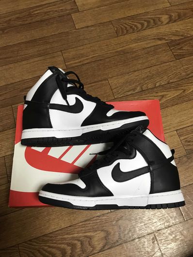 Nike Women's Dunk High "Black and White"
