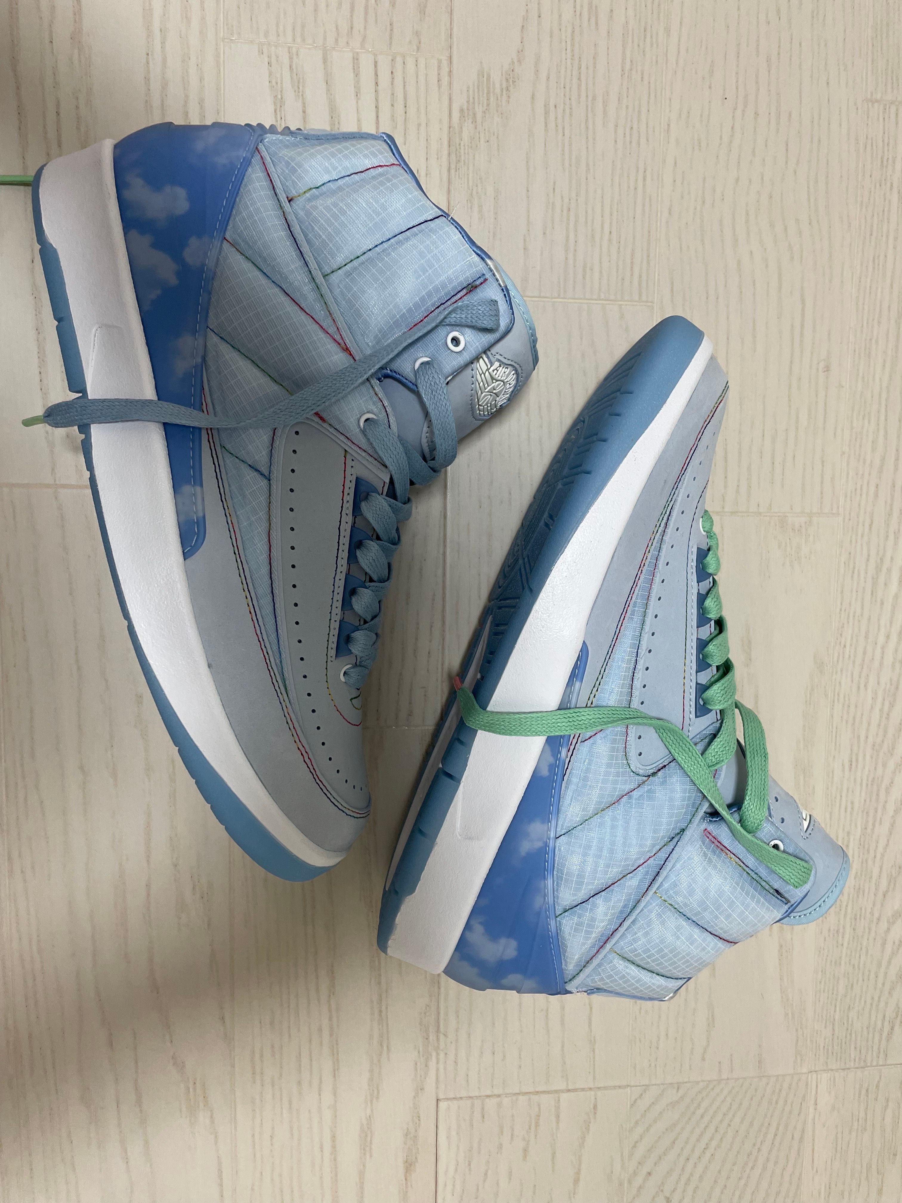 J Balvin × Nike Air Jordan 2 Retro SP "Celestine Blue/White/Multi Color"
