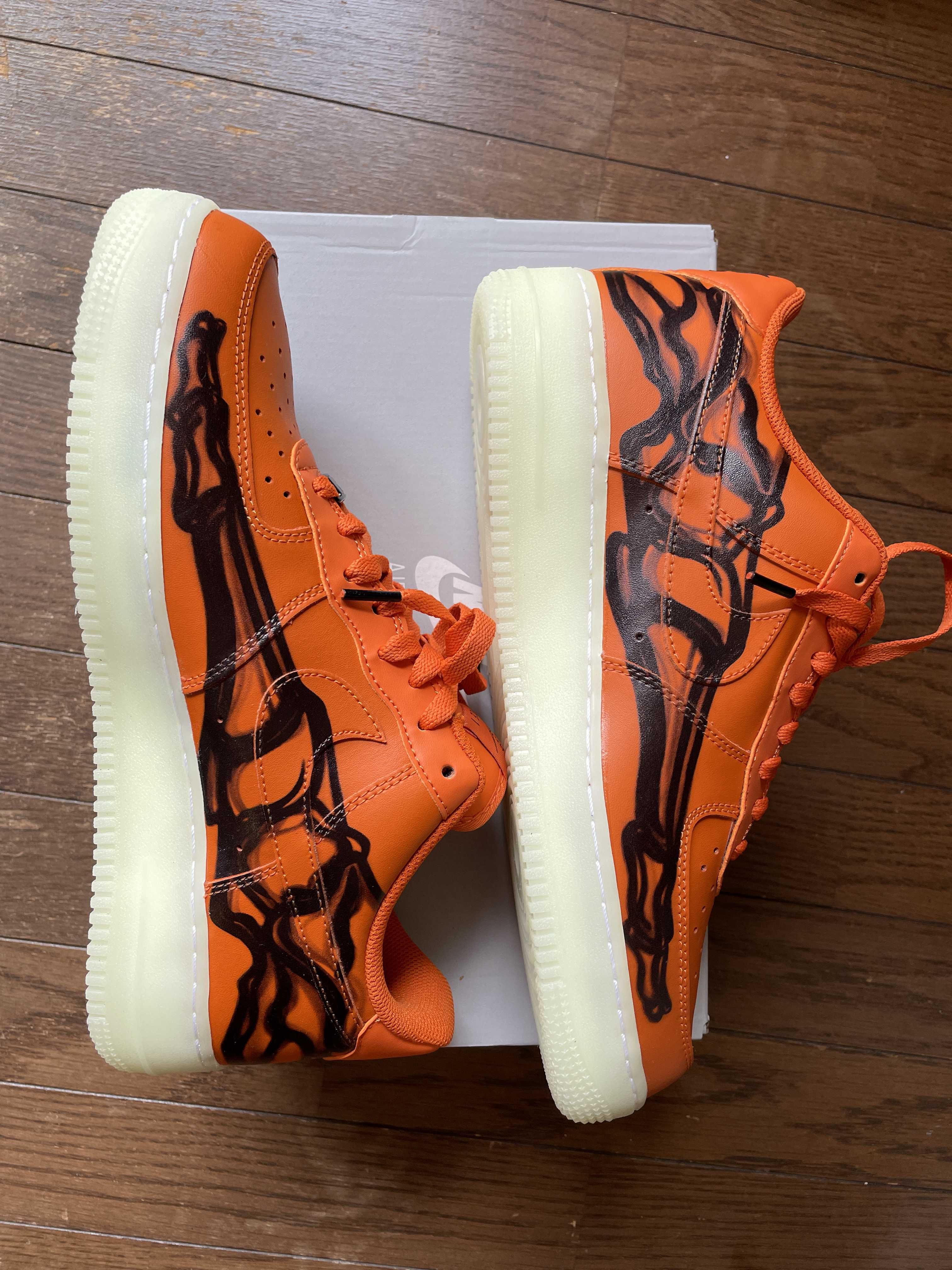 Nike Air Force 1 Low "Orange Skelton"